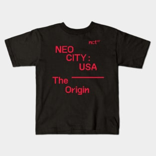 NCT 127 Neo City USA The Origin Kids T-Shirt